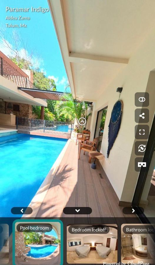 Luxury Aldea Zama 2Bed - 2Bat Apartment Private Terrace & Swim Up トゥルム エクステリア 写真