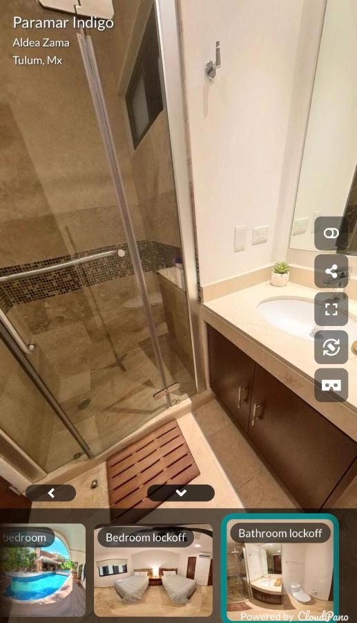 Luxury Aldea Zama 2Bed - 2Bat Apartment Private Terrace & Swim Up トゥルム エクステリア 写真